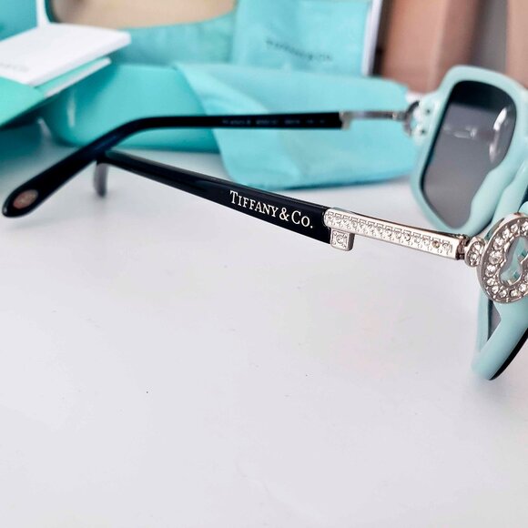 Tiffany Crystal Key 4043-B 8055/3C 56-16 135 Sunglasses COA BT0975220 main image 4